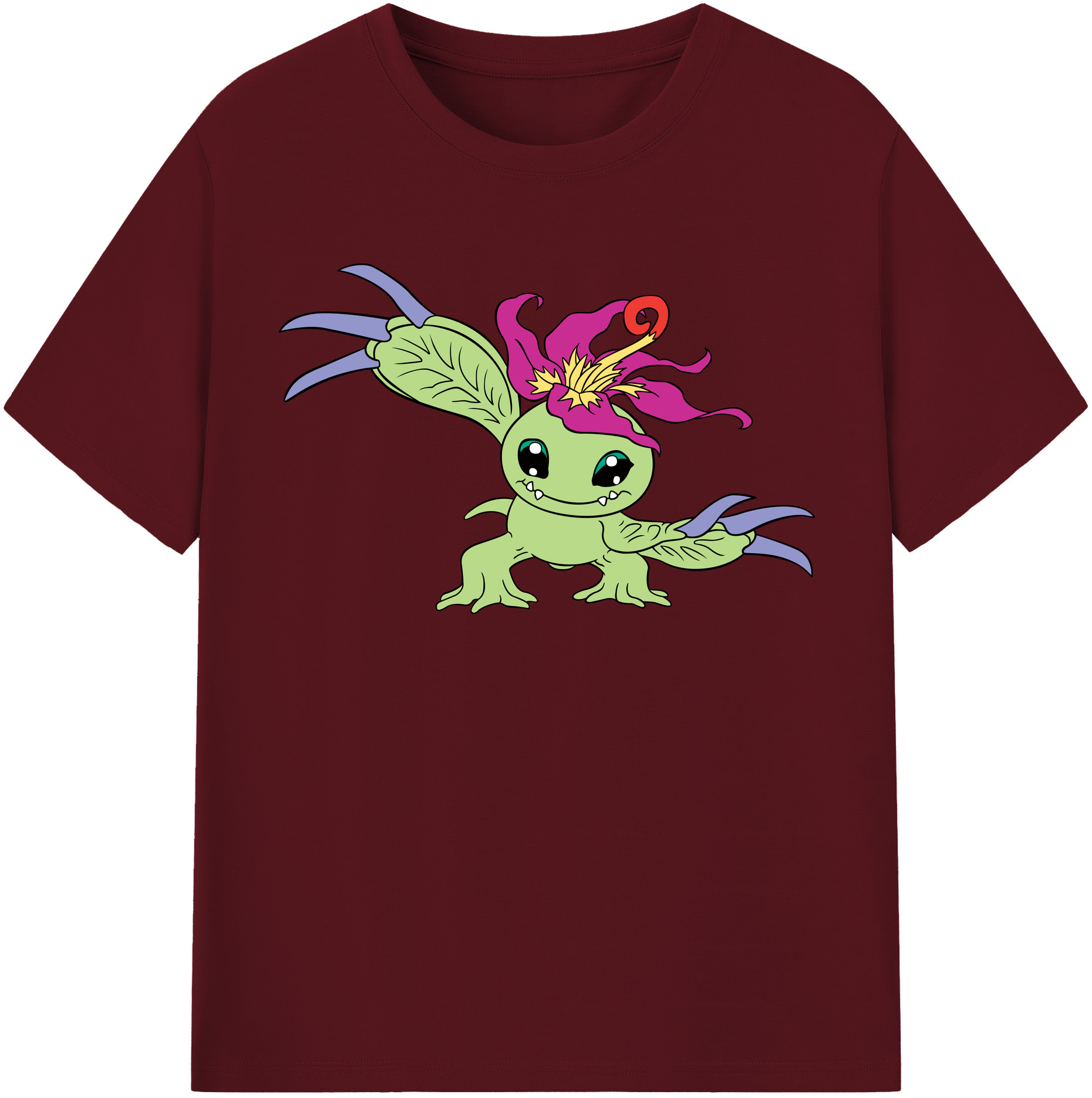（画像用） Digimon デジタルモンスター/デジモン 綿100％半袖Tシャツ（フロントプリント）